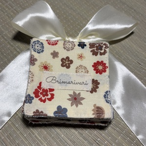 Arctisztító párna - őszi virágok, Szépségápolás, Arcápolás, Arctisztító korong, Varrás, MESKA