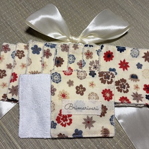 Arctisztító párna - őszi virágok - szépségápolás - arcápolás - arctisztító korong - Meska.hu