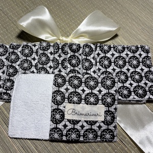 Arctisztító párna - fekete  - szépségápolás - arcápolás - arctisztító korong - Meska.hu