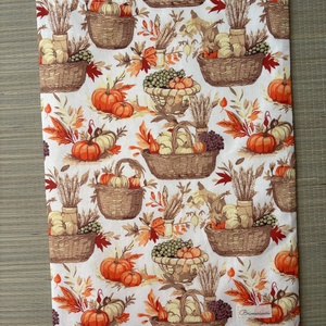 Kenyeres zsák - barna tökös - táska & tok - bevásárlás & shopper táska - kenyeres zsák - Meska.hu