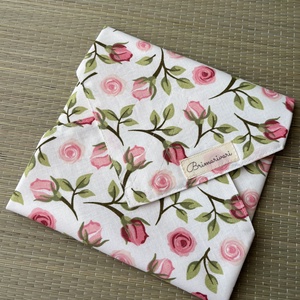 Rózsás  újraszalvéta - Meska.hu