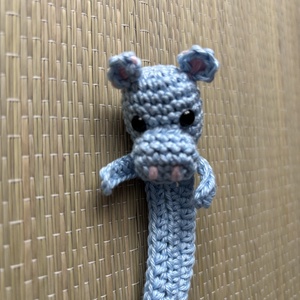 Horgolt könyvjelző  - könyv & zene - könyvjelző - Meska.hu