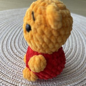 Horgolt plüss figura mini maci - játék & sport - plüssállat & játékfigura - más figura - Meska.hu