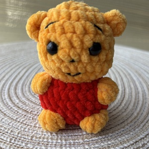 Horgolt plüss figura mini maci - Meska.hu