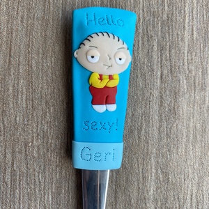 Felnőtt evőeszköz - Family guy Stewie - Meska.hu