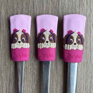 Gyerek evőeszköz szett - Minnie és Sky - Meska.hu