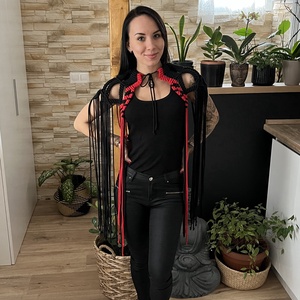 Rombusz makramé köpeny - esküvő - kiegészítők - bolero és válltakaró - Meska.hu