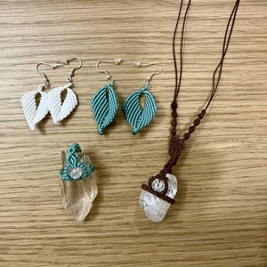 Hegyikristály amulett - ékszer - nyaklánc - hosszú nyaklánc - Meska.hu