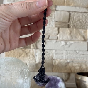 Ametiszt inga - otthon & életmód - dekoráció - spiritualitás - inga - Meska.hu