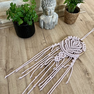 �Lotus� álomfogó, falidísz - Meska.hu