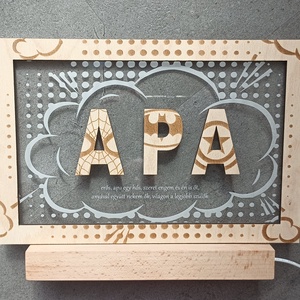 APA led lámpa - otthon & életmód - lámpa - hangulatlámpa - Meska.hu