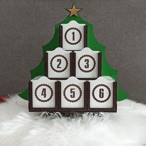 Adventi naptár - karácsony - adventi díszek - adventi naptár - Meska.hu