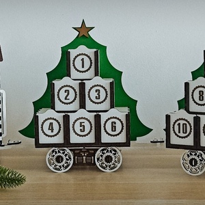 Adventi naptár - karácsony - adventi díszek - adventi naptár - Meska.hu