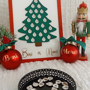 Adventi naptár / visszaszámlálás karácsonyig - karácsony - adventi díszek - adventi naptár - Meska.hu