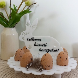 Húsvéti plexi tojástartó - otthon & életmód - dekoráció - dísztárgy - Meska.hu