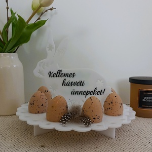 Húsvéti plexi tojástartó - otthon & életmód - dekoráció - dísztárgy - Meska.hu