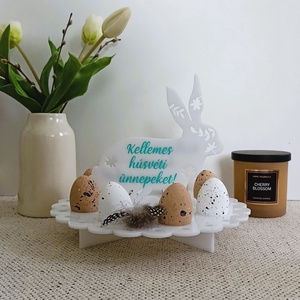 Húsvéti plexi tojástartó - otthon & életmód - dekoráció - dísztárgy - Meska.hu