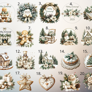 Színes karácsonyfadíszek vintage stílusban - karácsony - karácsonyi lakásdekoráció - karácsonyfadíszek - Meska.hu