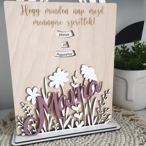 Öröknaptár - otthon & életmód - dekoráció - fali és függő dekoráció - falinaptár & öröknaptár - Meska.hu