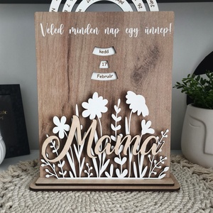 Öröknaptár - famintás - Meska.hu