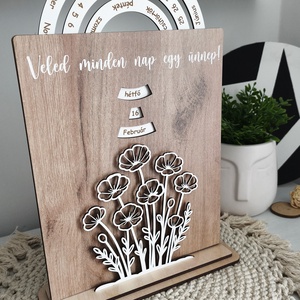 Öröknaptár - famintás - otthon & életmód - dekoráció - fali és függő dekoráció - falinaptár & öröknaptár - Meska.hu