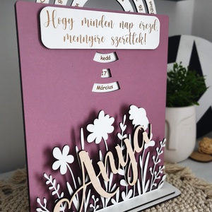 Öröknaptár - színes - otthon & életmód - dekoráció - fali és függő dekoráció - falinaptár & öröknaptár - Meska.hu