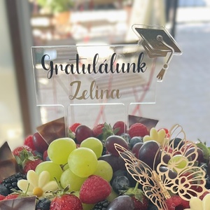 Plexi tortabeszúró - ballagásra - otthon & életmód - konyhafelszerelés, tálalás - sütés, főzés - sütidísz - Meska.hu