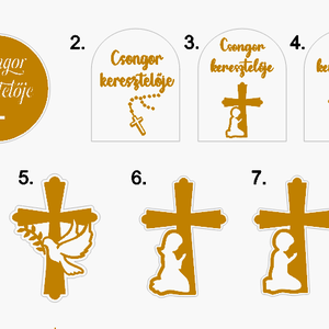 Tortabeszúró - keresztelőre névre szólóan - otthon & életmód - konyhafelszerelés, tálalás - sütés, főzés - sütidísz - Meska.hu