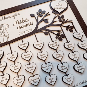 Búcsúajándék - ovis ballagás - otthon & életmód - dekoráció - asztal és polc dekoráció - gravírozott táblák - Meska.hu