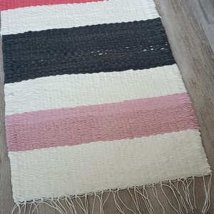 Kézzel szőtt lábtörlő, szőnyeg - otthon & életmód - lakástextil - szőnyeg - szövött szőnyeg - Meska.hu