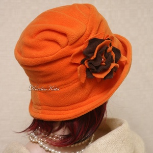 ERNA cloche - polár flapper kalap - ruha & divat - sál, sapka, kendő - kalap - Meska.hu
