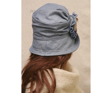 ERNA cloche - romantikus flapper kalap - ruha & divat - sál, sapka, kendő - kalap - Meska.hu