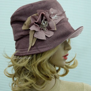 FRÉZIA-cloche - romantikus design kalap - ruha & divat - sál, sapka, kendő - kalap - Meska.hu