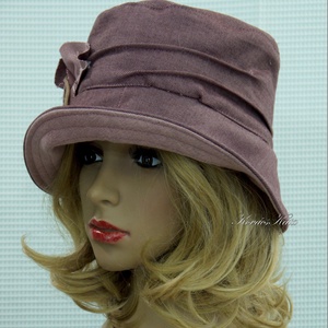 FRÉZIA-cloche - romantikus design kalap - ruha & divat - sál, sapka, kendő - kalap - Meska.hu