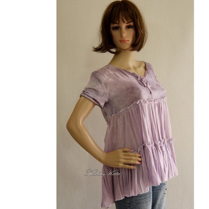 MILLIE - shabby chic babydoll tunika - ruha & divat - női ruha - blúz - Meska.hu