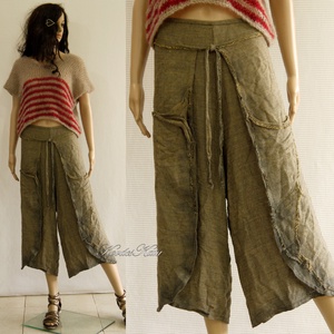 GINGER - grunge szárong nadrág - lagenlook lapnadrág - ruha & divat - női ruha - nadrág - Meska.hu GINGER - grunge szárong nadrág - lagenlook lapnadrág - ruha & divat - női ruha - nadrág - Meska.hu