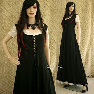 ÉBEN KIRTLE - goth design-ruha, Ruha & Divat, Női ruha, Alkalmi ruha & Estélyi ruha, Varrás, MESKA