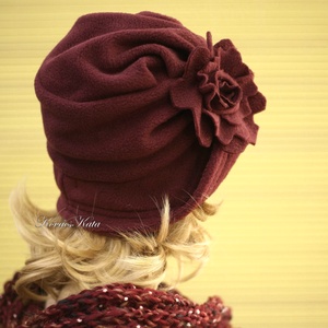 ERNA cloche/marsala - polár flapper kalap - ruha & divat - sál, sapka, kendő - kalap - Meska.hu ERNA cloche/marsala - polár flapper kalap - ruha & divat - sál, sapka, kendő - kalap - Meska.hu