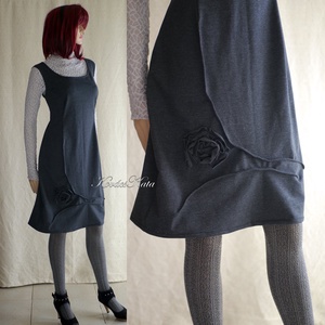 LIANA - design kötényruha  - ruha & divat - női ruha - ruha - Meska.hu