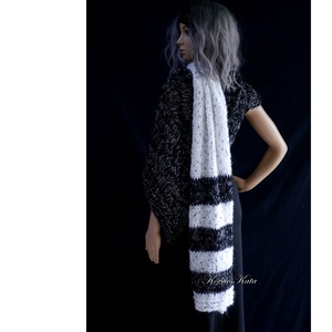 MAXI-STÓLA - extravagáns kézzel kötött mohair sál - ruha & divat - sál, sapka, kendő - stóla - Meska.hu MAXI-STÓLA - extravagáns kézzel kötött mohair sál - ruha & divat - sál, sapka, kendő - stóla - Meska.hu