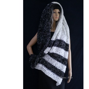 MAXI-STÓLA - extravagáns kézzel kötött mohair sál - ruha & divat - sál, sapka, kendő - stóla - Meska.hu MAXI-STÓLA - extravagáns kézzel kötött mohair sál - ruha & divat - sál, sapka, kendő - stóla - Meska.hu