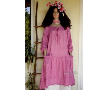 IBI -RUHA / intenzív színek - artsy lagenlook flapper-ruha  - ruha & divat - női ruha - ruha - Meska.hu
