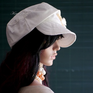 DERBY-SAPI - csini csajos romantikus sapka - ruha & divat - sál, sapka, kendő - sapka - Meska.hu