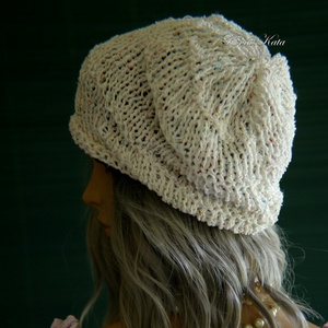 BEANIE - trendi kézzel kötött sapka - ruha & divat - sál, sapka, kendő - sapka - Meska.hu