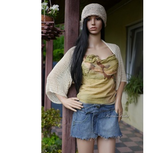  NIMFA-TOP -  grunge design felső - ruha & divat - női ruha - top - Meska.hu