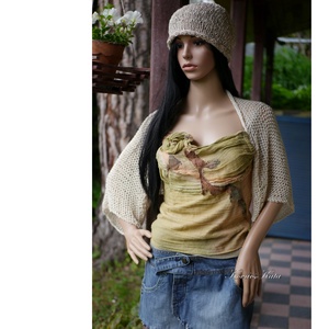  NIMFA-TOP -  grunge design felső - ruha & divat - női ruha - top - Meska.hu