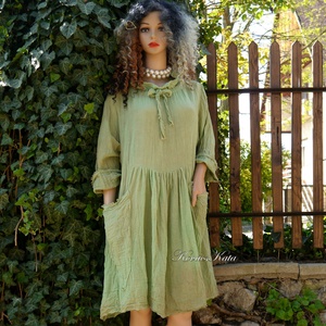 ANTHEA / borsóhéj - babydoll-ruha, kismama ruha  - ruha & divat - női ruha - kismamaruha - Meska.hu