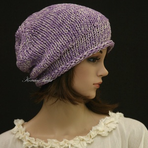 BEANIE/lila - trendi kézzel kötött pamut sapka - ruha & divat - sál, sapka, kendő - sapka - Meska.hu BEANIE/lila - trendi kézzel kötött pamut sapka - ruha & divat - sál, sapka, kendő - sapka - Meska.hu