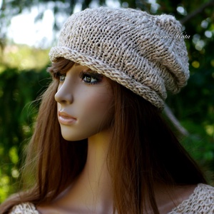 BEANIE/barack - trendi kézzel kötött sapka - ruha & divat - sál, sapka, kendő - sapka - Meska.hu BEANIE/barack - trendi kézzel kötött sapka - ruha & divat - sál, sapka, kendő - sapka - Meska.hu