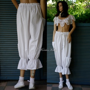 ELVIRA - lagenlook design nadrág, bugyogó  - ruha & divat - női ruha - nadrág - Meska.hu